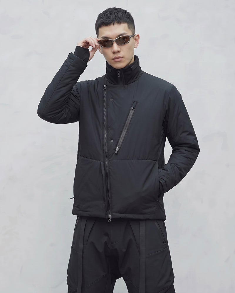 Water-Repellent Insulated Techwear Jacket