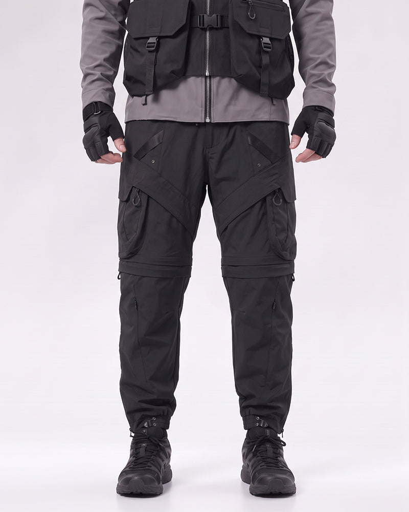 Functional Multi-Pockets Convertible Cargo Pants