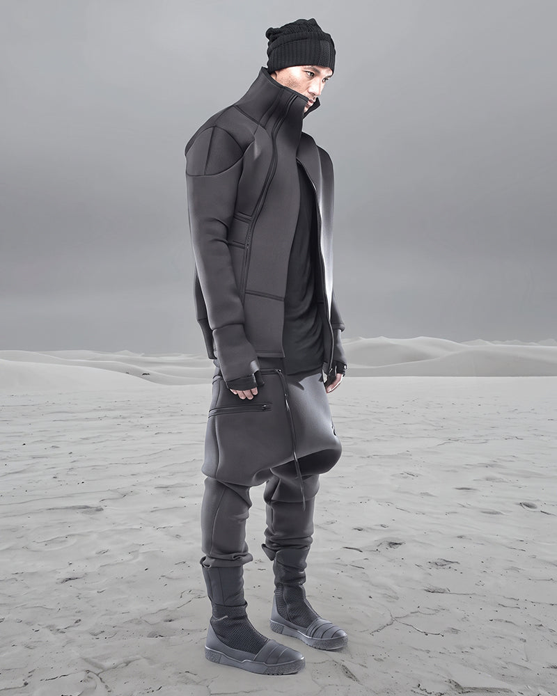 Wasteland Futuristic Asymmetric Jacket