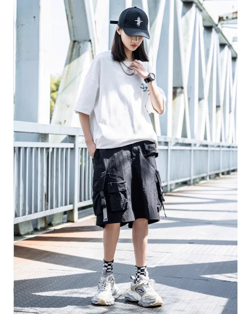 Techwear Quick Dry Summer Cargo Shorts