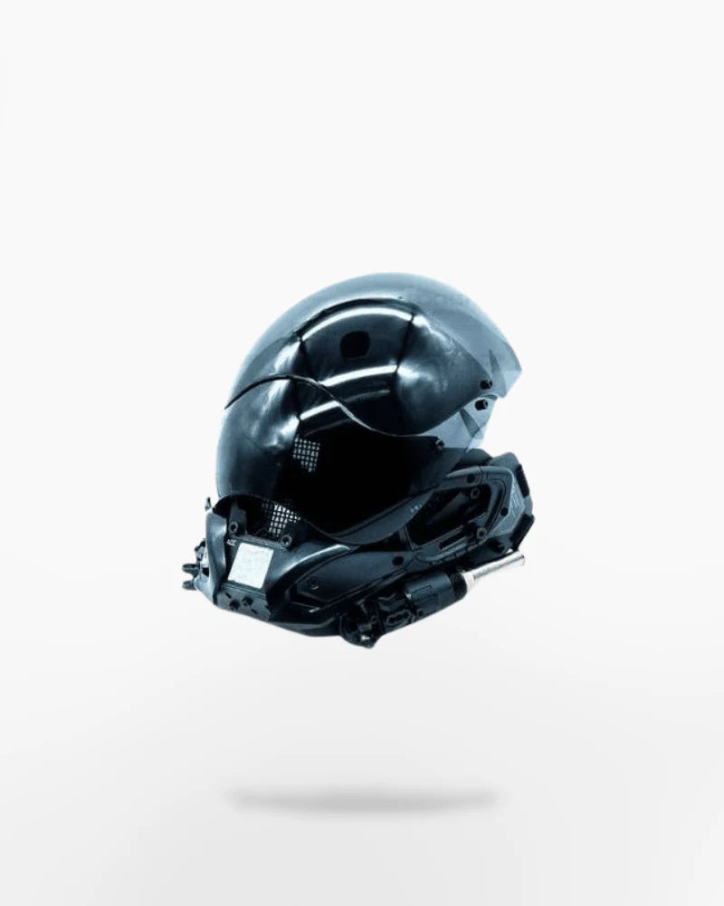 LED Cyberpunk Helmet Mask