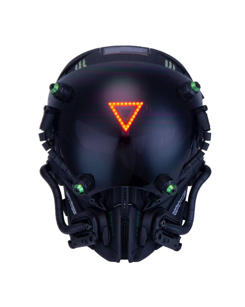 End The Battle LED Cyberpunk Helmet Mask