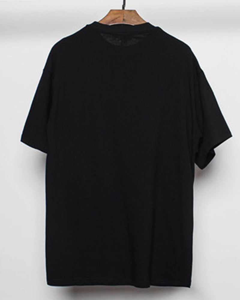 Techwear Functional Patchwork Cargo T-Shirt