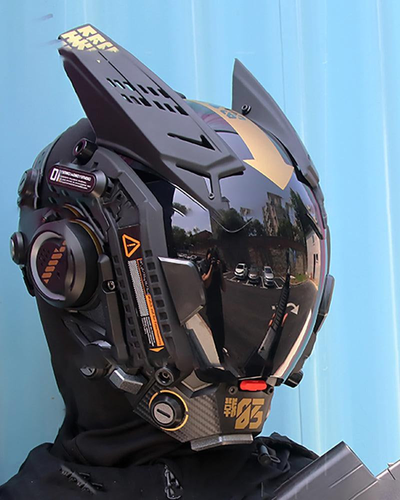 Futuristic Cosplay Cyberpunk Helmet Mask