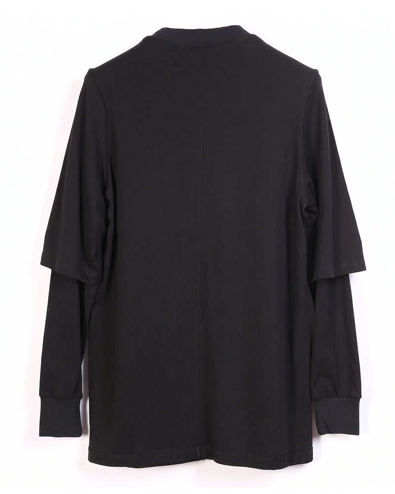 Post-Apocalyptic Double-Layer Long-Sleeve T-Shirt