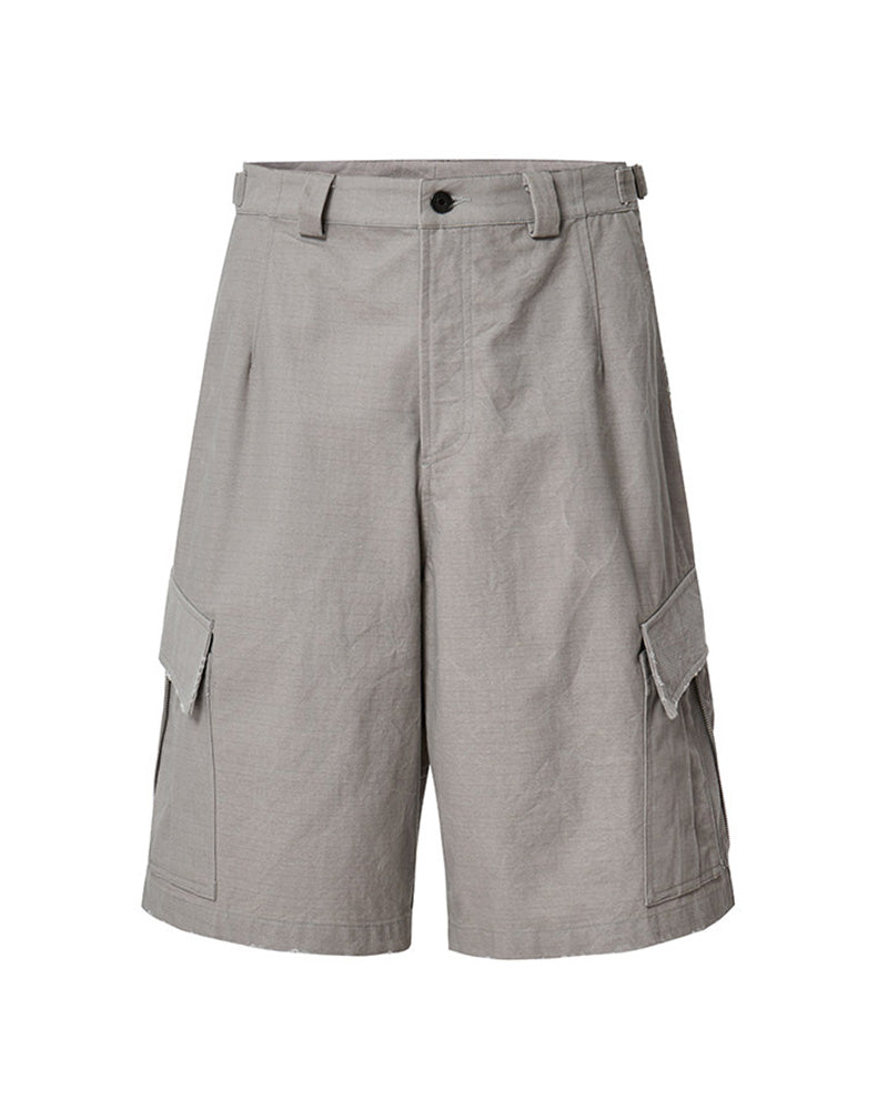 Zipper Pocket Utility Shorts