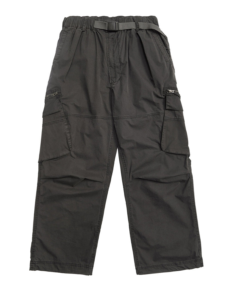 Zippered Multi‑Pocket Cargo Pants