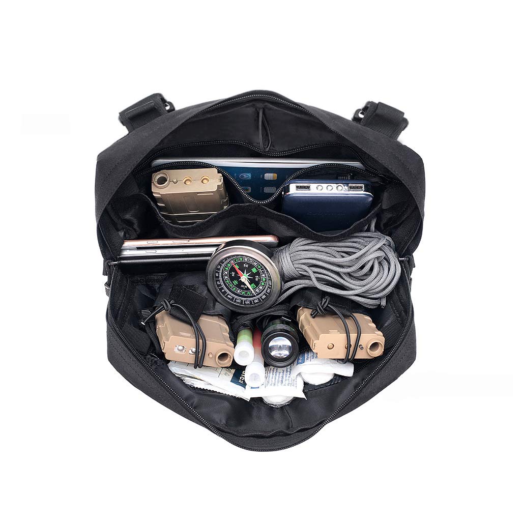 Cyberpunk Tactical Chest Bag Modular Utility Bag