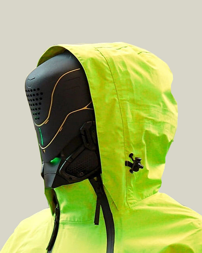 Futuristic Cyberpunk Helmet