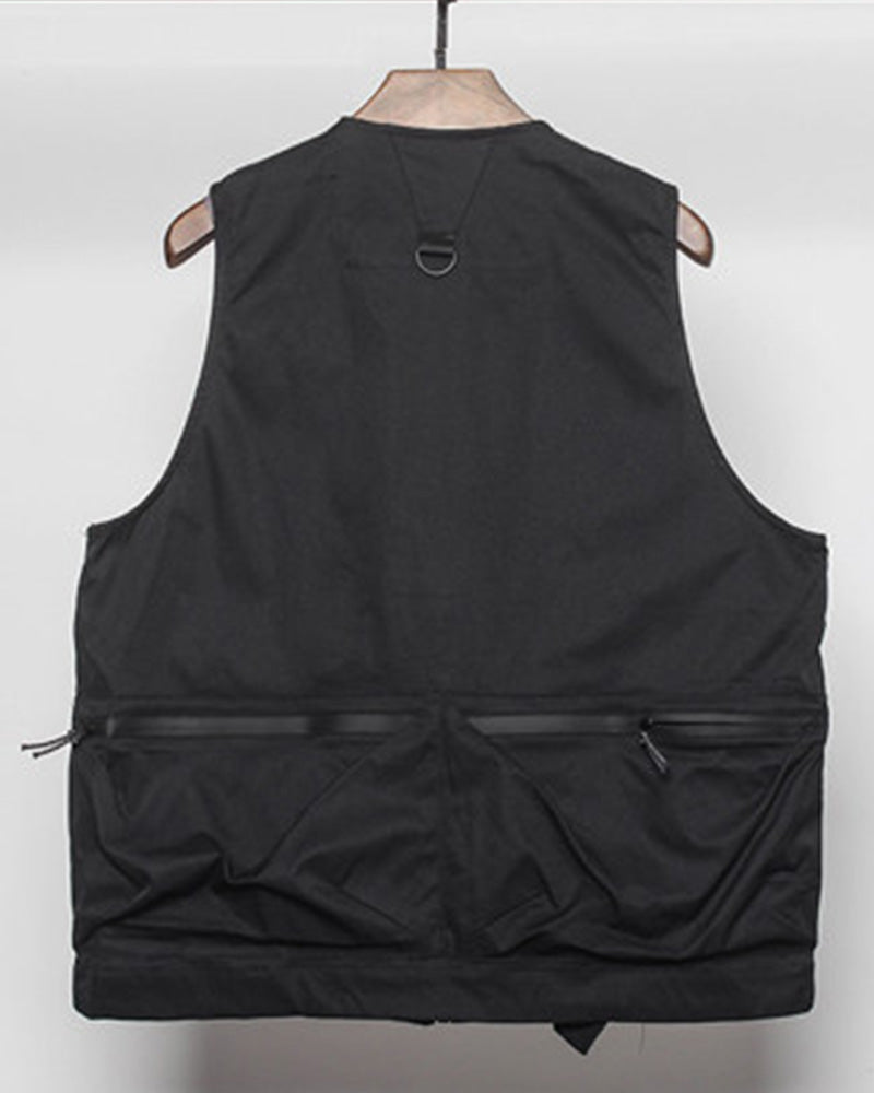 Techwear Utility Pocket Tactical Vest