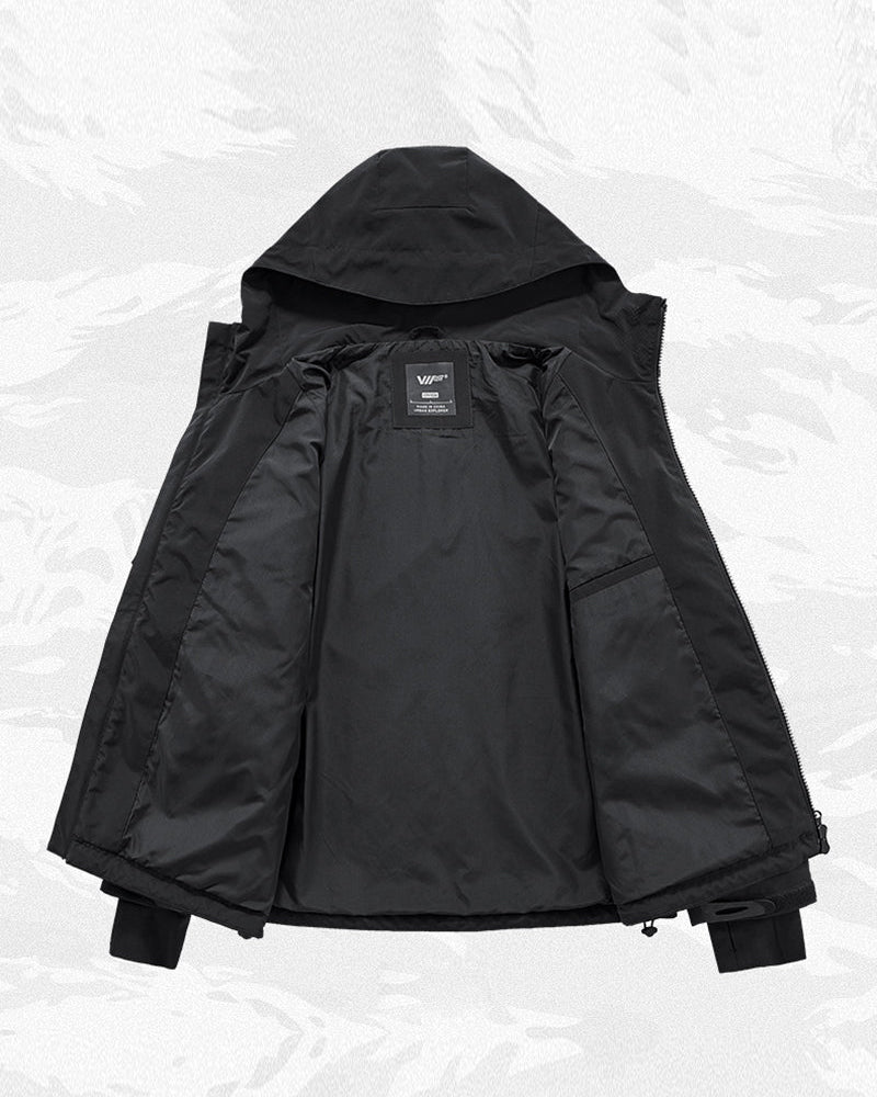 Functional Techwear Multi-pocket Hooded Jacket