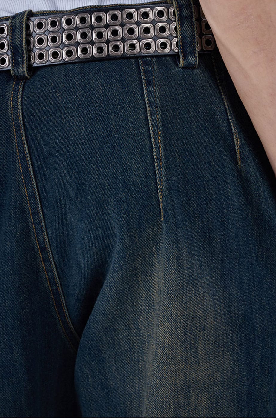 Scimitar Rings Deconstructed Denim Cargo