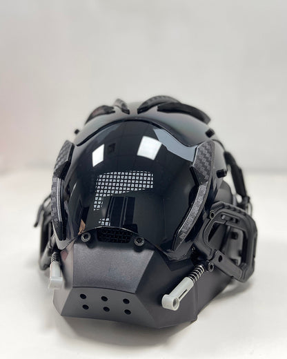 Party Music Festival Cyberpunk Helmet Mask