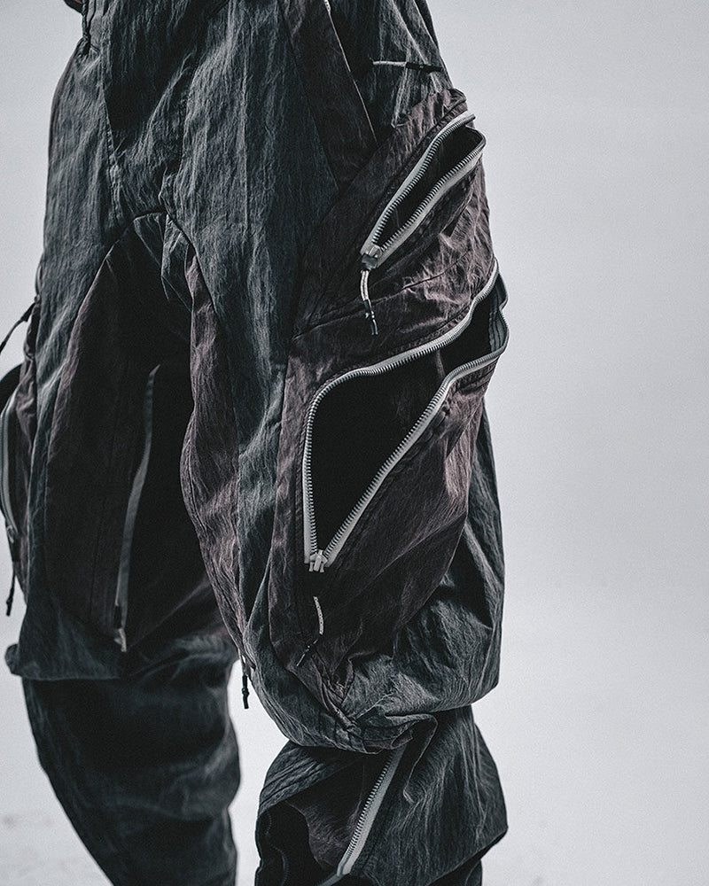 Wasteland Two-Tone Parachute Cargo Pants