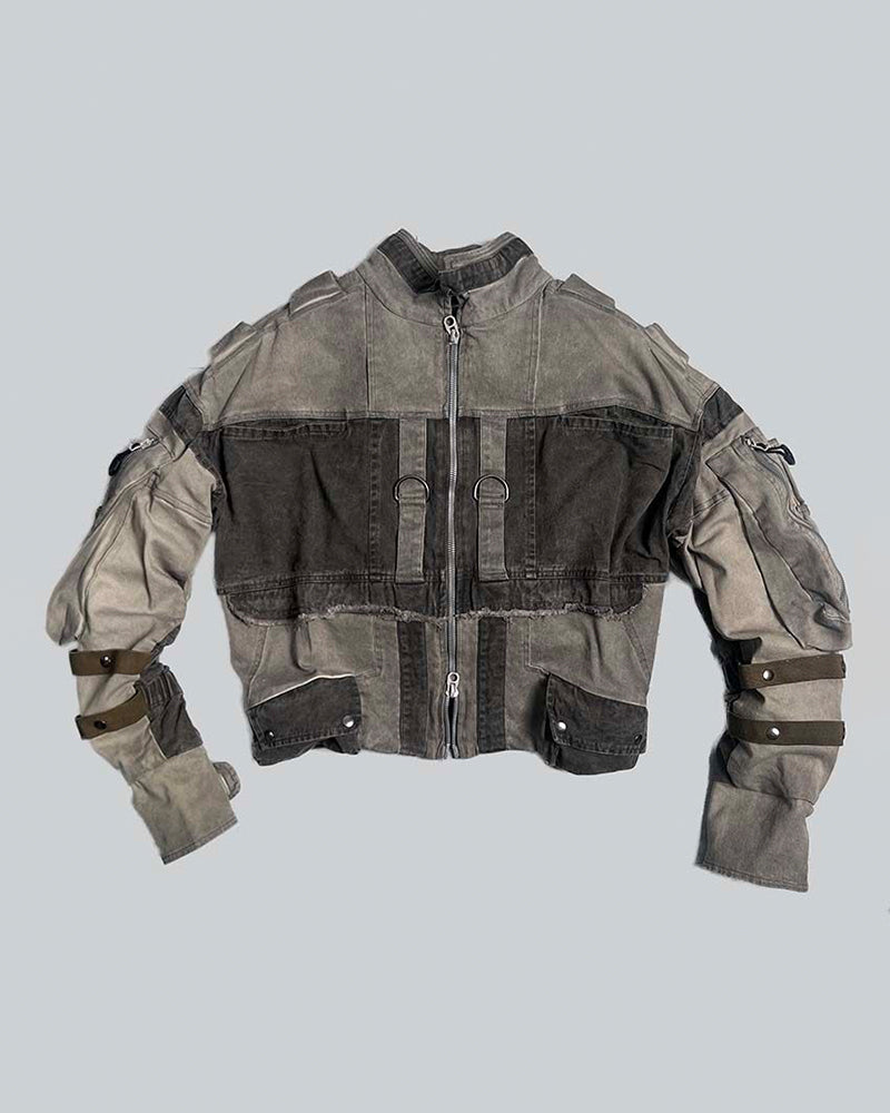 Post-Apocalyptic Retro Biker Jacket