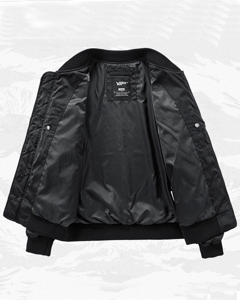 Futuristic Tactical Functional Bomber Jacket