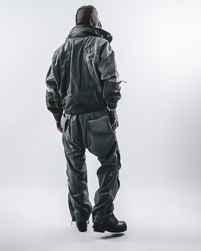 Void-Drifter Extreme Wide-Leg Parachute Pants