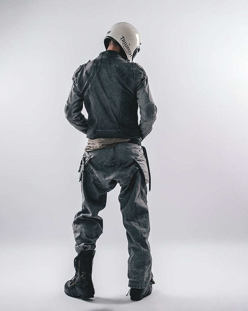 Wasteland Multi-Pocket Wide-Leg Cargo Pants