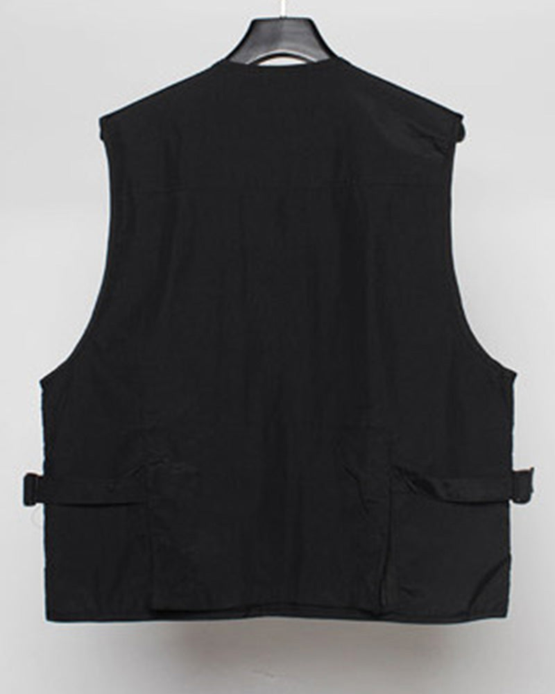Techwear Mesh Lined Multi-Pocket Tactical Vest