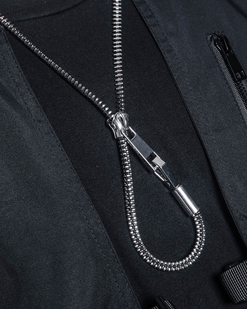 Functional Techwear Zipper Necklace