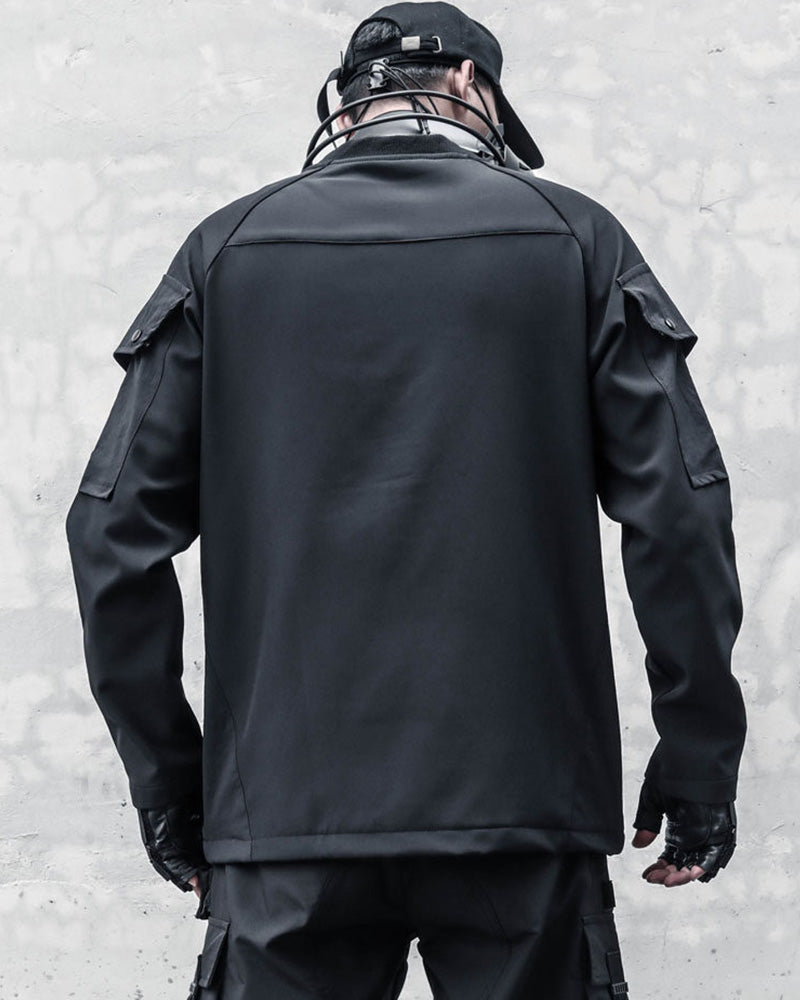 Japanese Techwear Tactical Pullover Sweatshirt