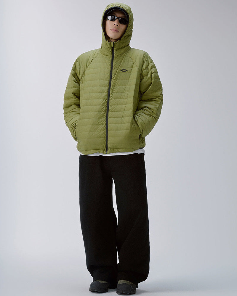 Oversized Black Relaxed Straight-Leg Trousers