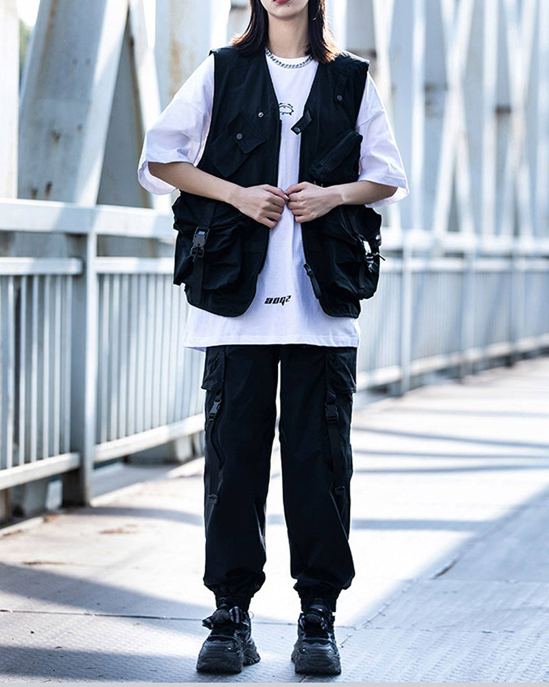 Functional Outdoor Pocket Cargo Pants