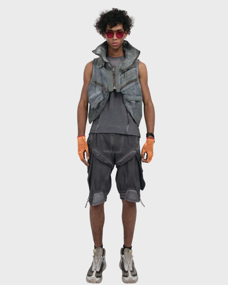 Wasteland Distressed Sleeveless T-Shirt