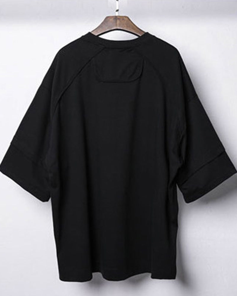 Functional Batwing Sleeve Techwear T-Shirt