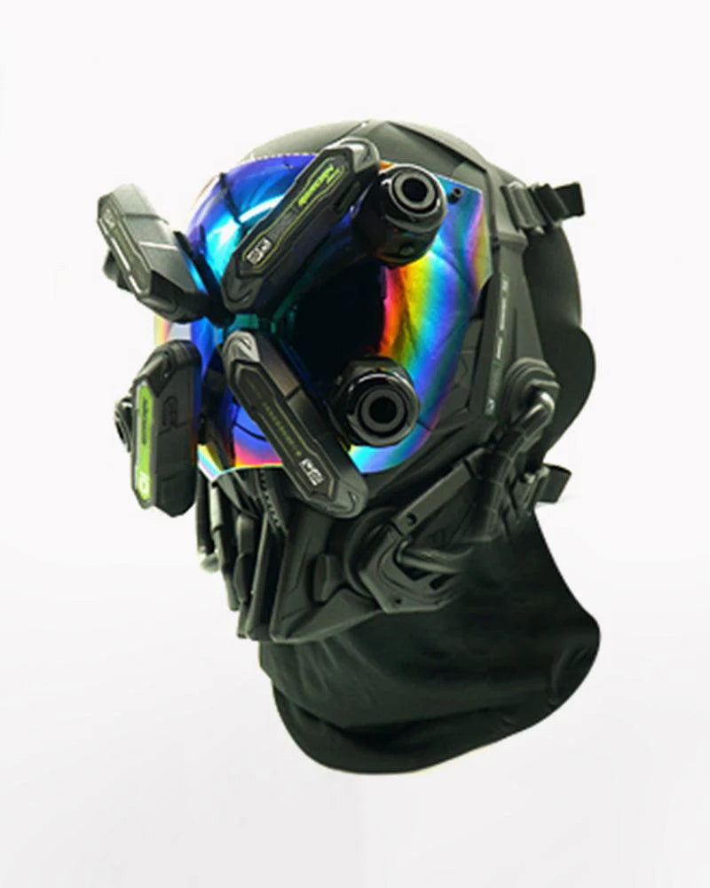 Future Envoy LED Cyberpunk Helmet Mask