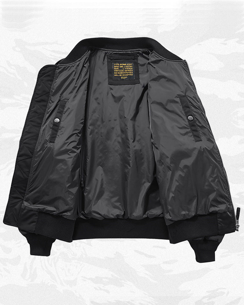 Functional Multi-Pocket Tactical Bomber Jacket