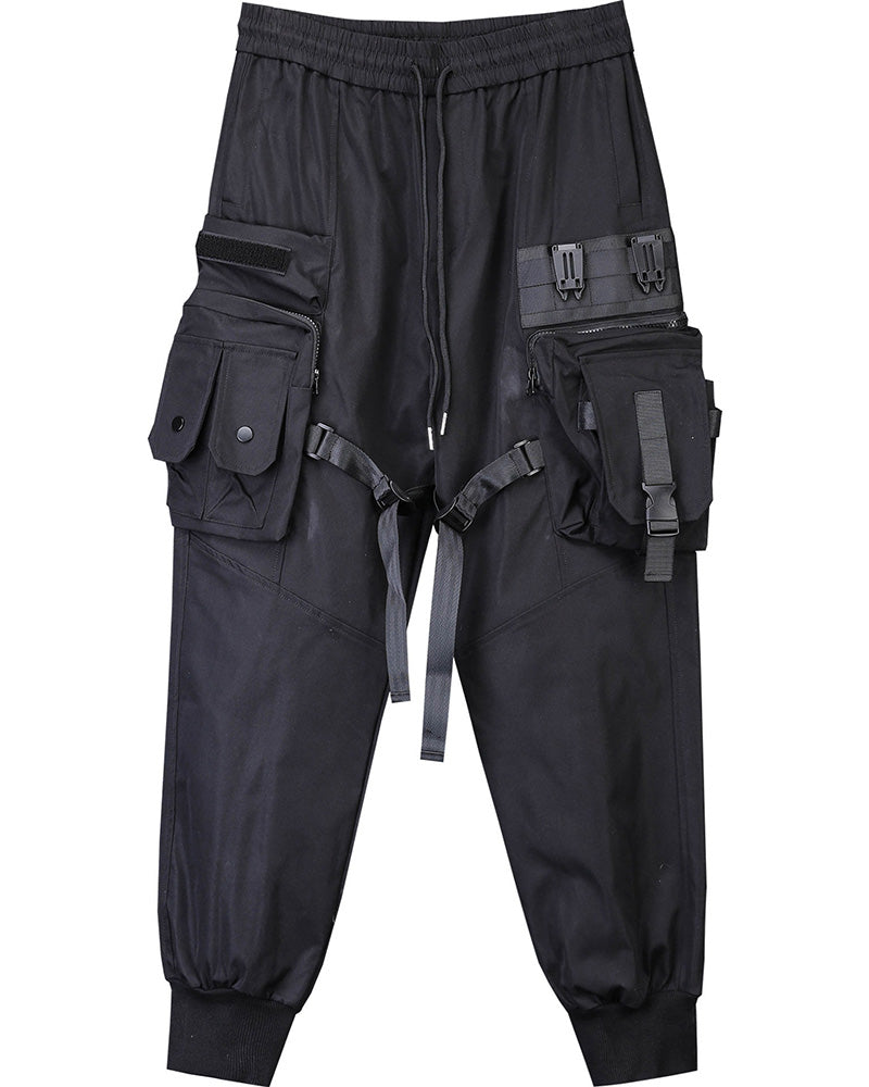 Tactical Multi-Pocket Techwear Cargo Pants
