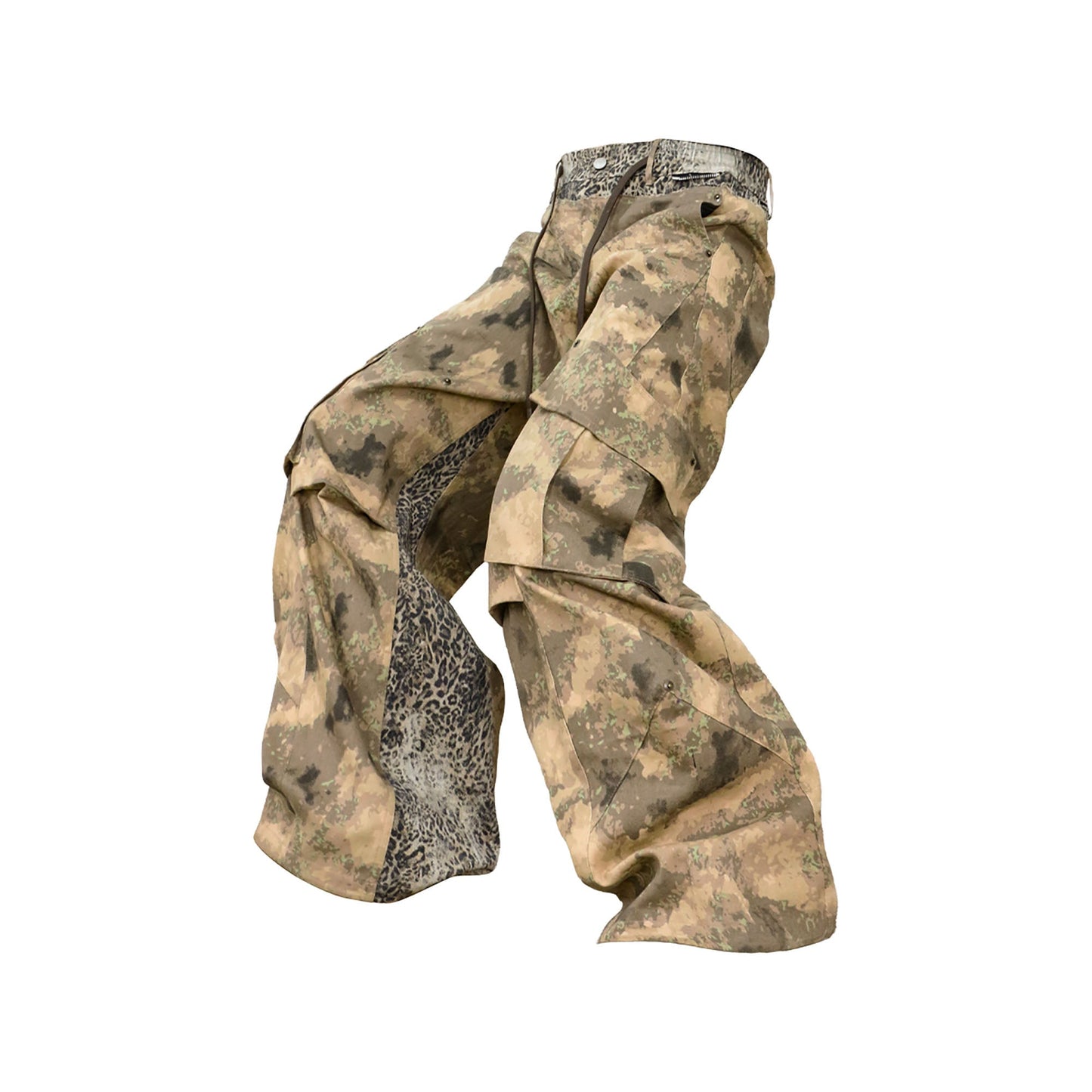 Leopard Panel Camo Cargo
