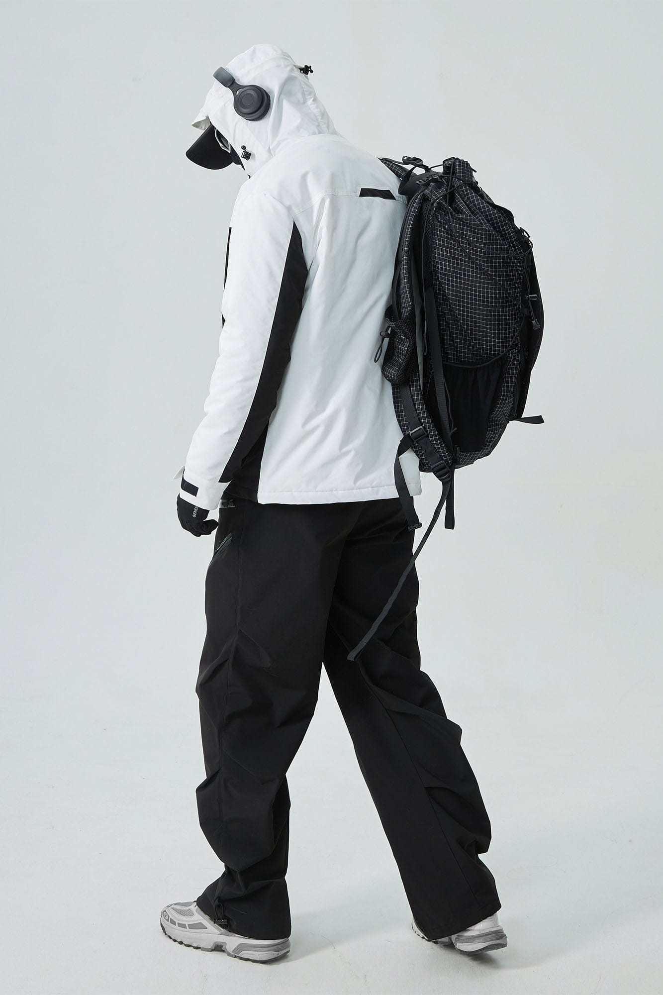 Arc-Zip Crinkled Water-Repellent Utility Pants