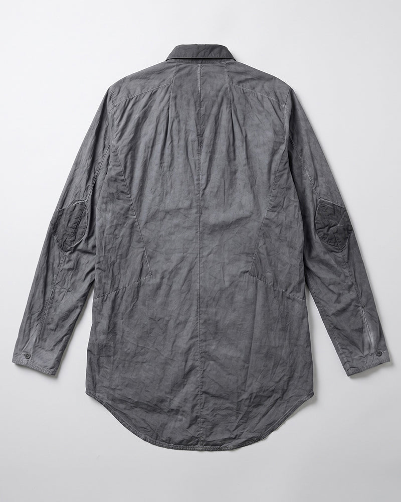 Wasteland Vintage Dirty Wash Distressed Long Sleeve Shirt