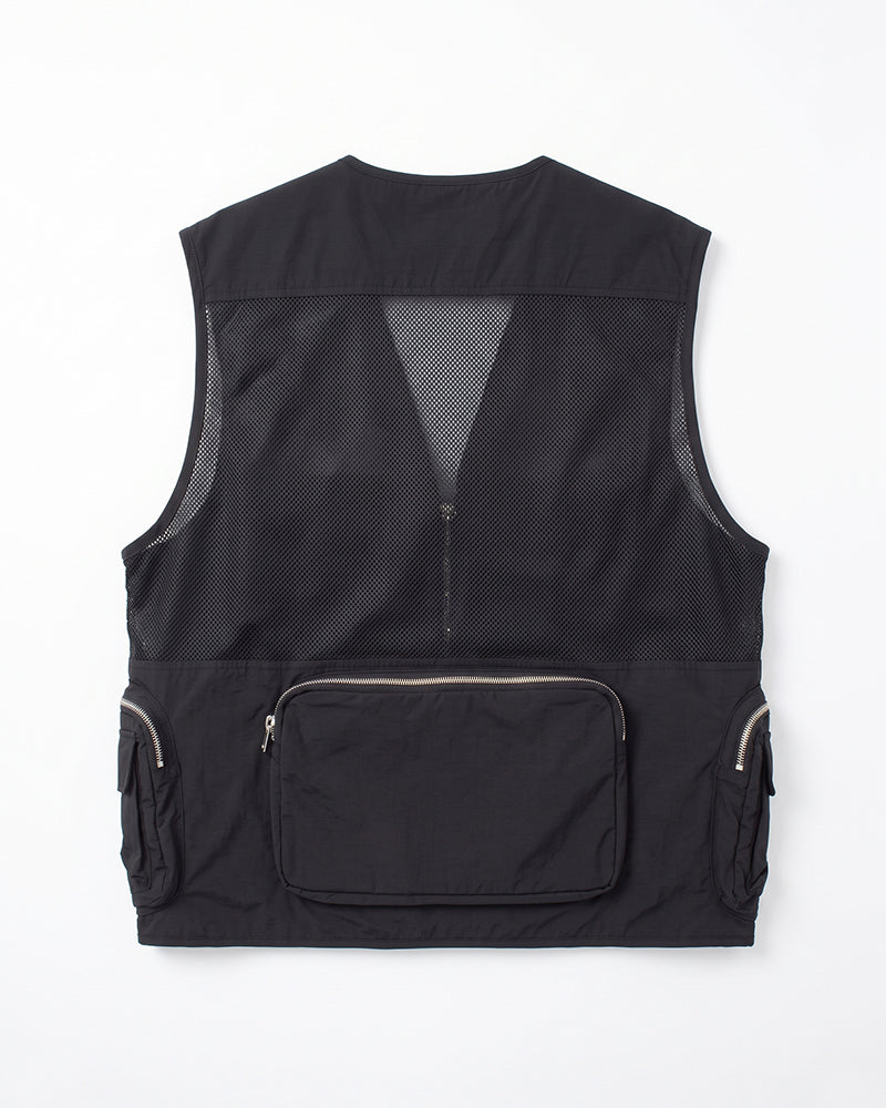 Techwear Multi-Pocket Mesh Back Tactical Vest