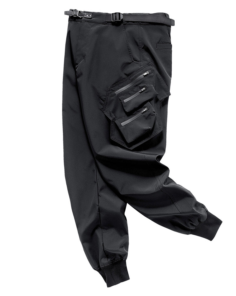 Multi-Pocket Techwear Cargo Pants