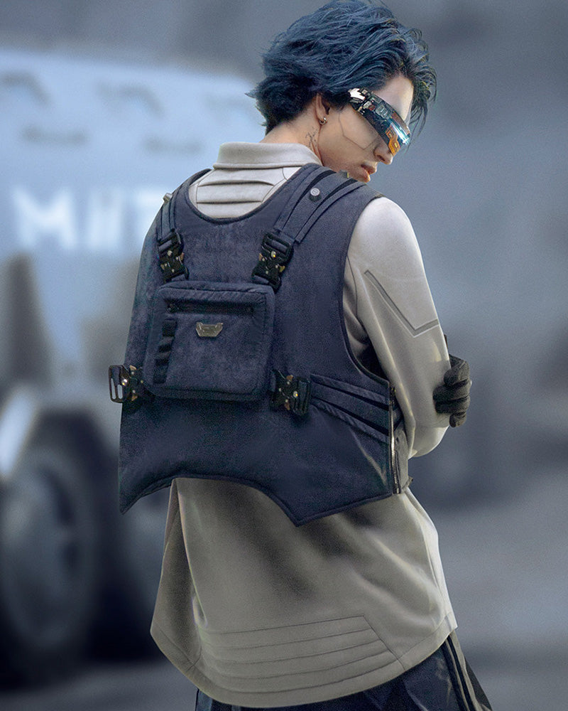 CBP-041-X｜Cyberpunk Techwear Set Top / Bottom