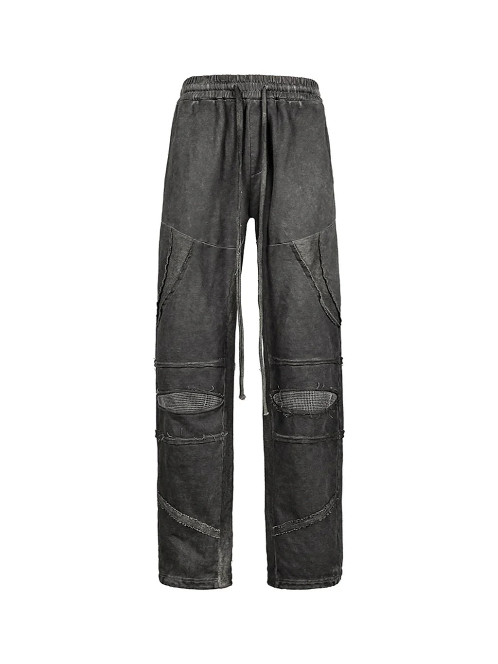 Distressed Demon Clad Deconstructed Pants