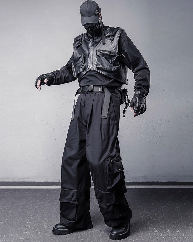 Streetwear Techwear Baggy Cargo Pants
