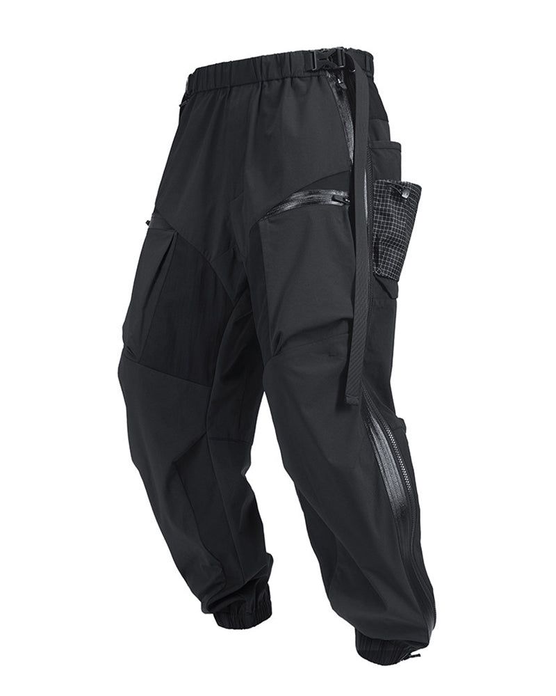Dual-Zip Rapid-Deploy Techwear Pants