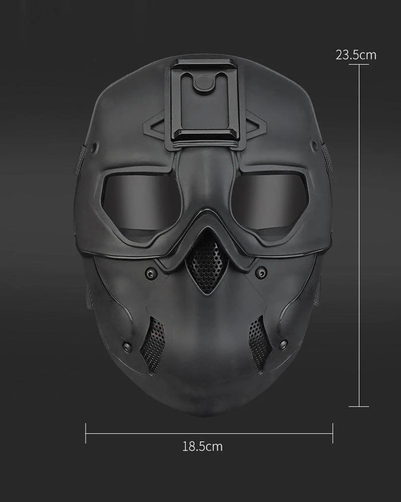 Wild Survival Hood Full Face Mask Set