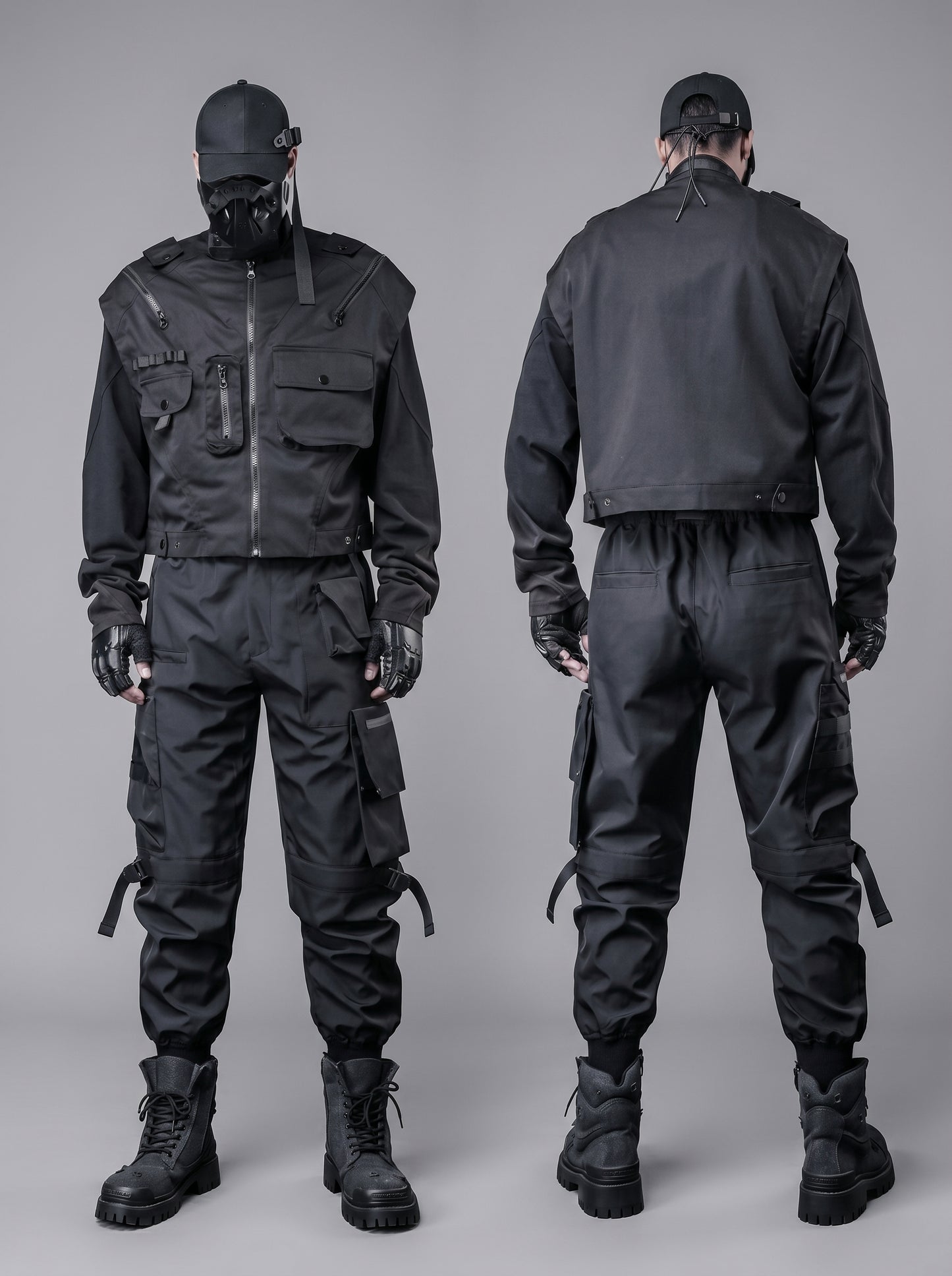 Ninja Outfit Set Top / Bottom