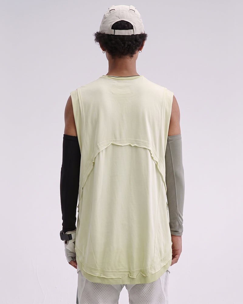Wasteland Dirty Dye Transformable Sleeve Technical T-Shirt