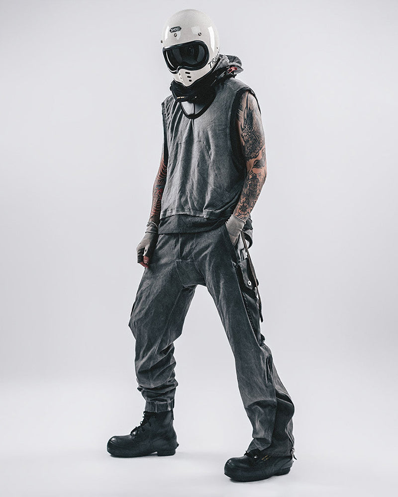 Wasteland Tech 3D-Cut Multi-Zip Panel Cargo Pants