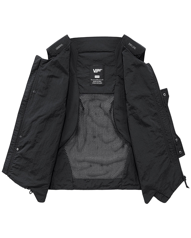 Functional Splicing Sports Cargo Vest