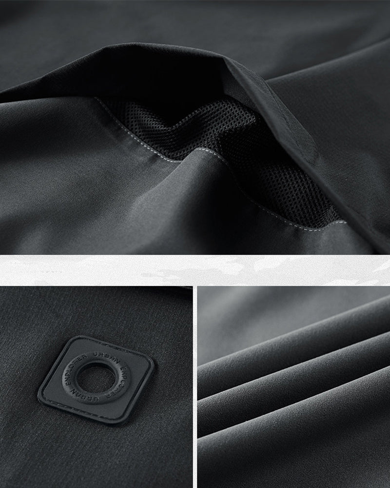 Techwear Fake Two-piece Tactical Short Sleeve Shirt