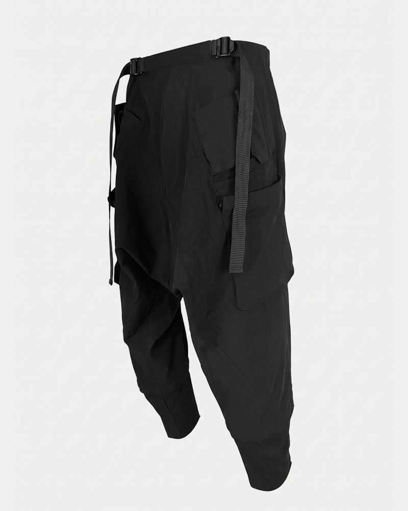 Water-Repellent Techwear Samurai Pants