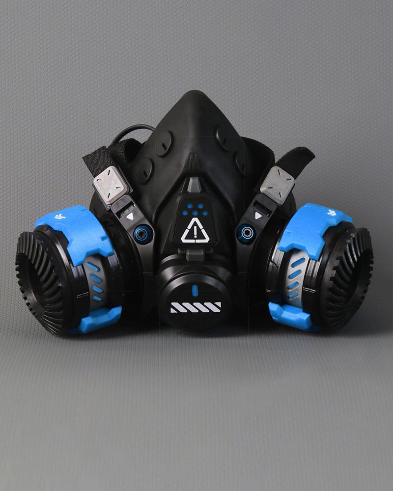 Cyberpunk Mecha Half Face Mask