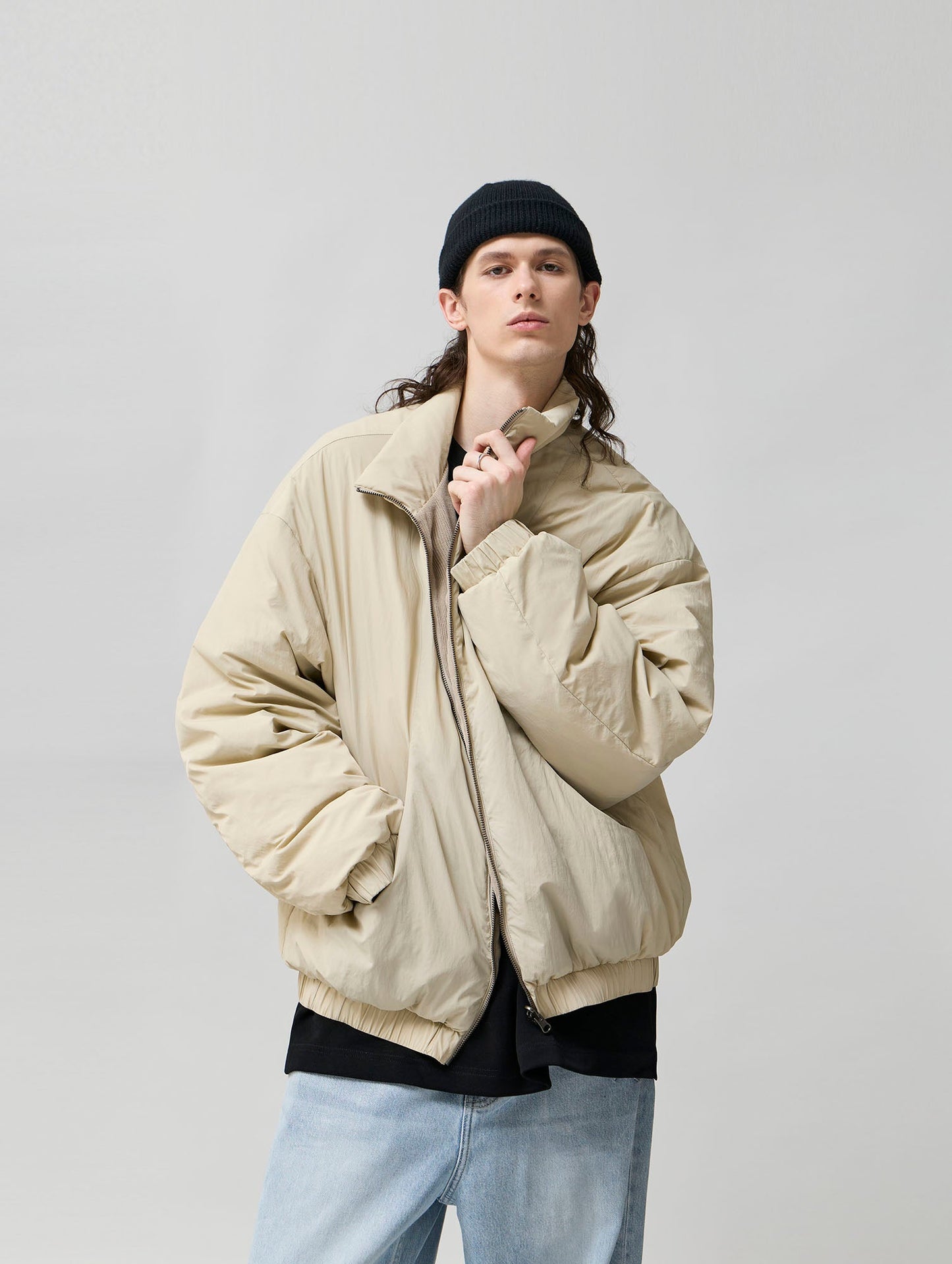 Reversible Water Repellent Down Jacket